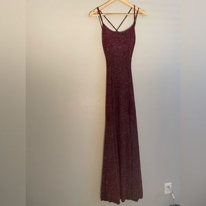 Formal Red Strappy dress